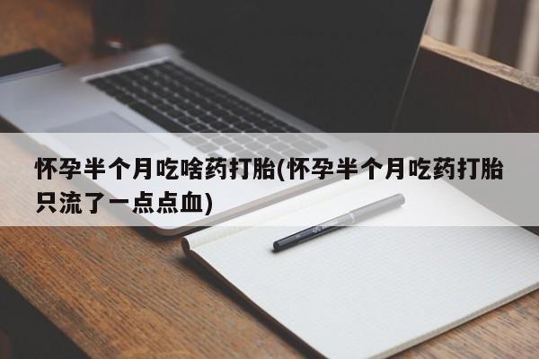 网上如何购买堕胎药怀孕半个月吃啥药打胎(怀孕半个月吃药打胎只流了一点点血)